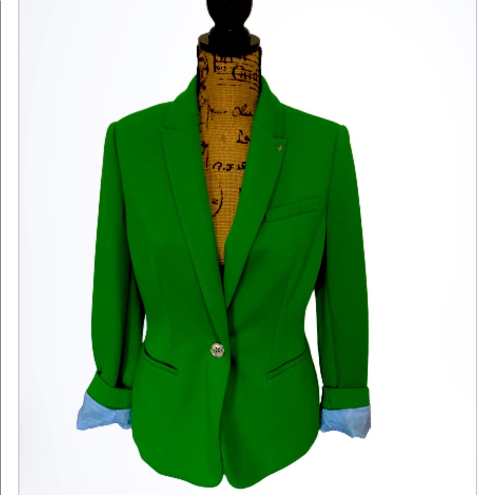 Tommy Hilfiger Bright green blazer